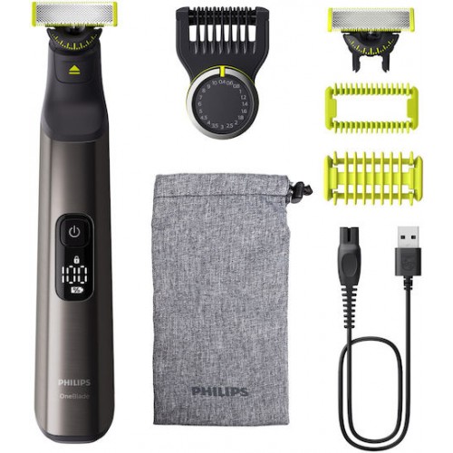 Philips OneBlade Pro 360 QP6552/15 Ξυριστική Μηχανή Προσώπου / Σώματος Επαναφορτιζόμενη